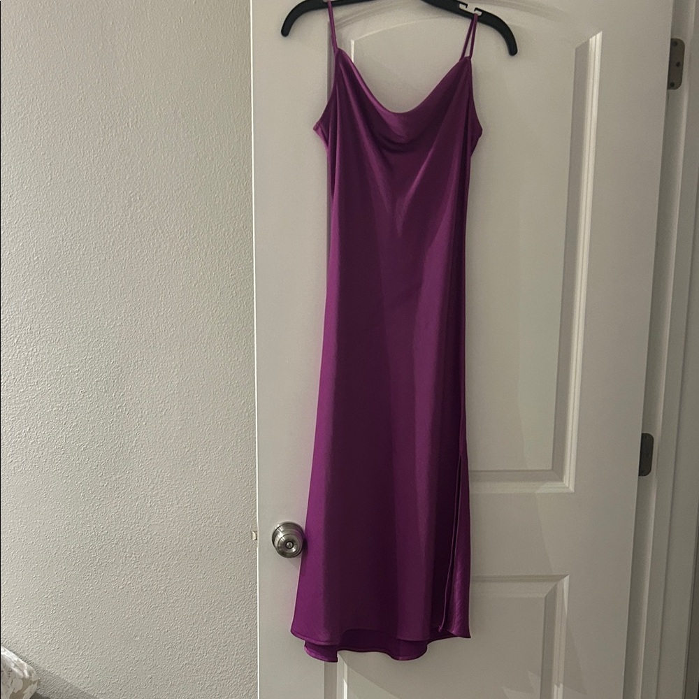 LOFT Vibrant Purple Dress
